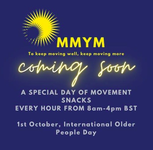 Make Movement your Mission 1st October International Day of the Older Person Image